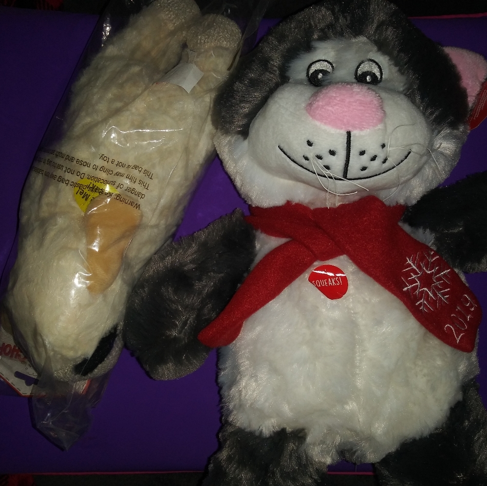 🆕Petsmart Dog Squeak Toys- Lot of 2